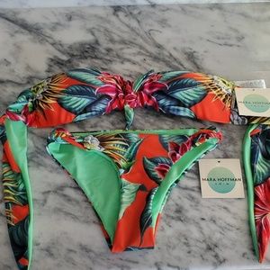 NWT Mara Hoffman Reversible Bottom Only